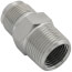 3/4" MIP Male Gas Adapter w/ 5/8" OD Flare, 1/2" FIP Tapped (Steel)