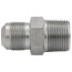 3/4" MIP Male Gas Adapter w/ 5/8" OD Flare, 1/2" FIP Tapped (Steel)