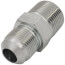 3/4" MIP Male Gas Adapter w/ 5/8" OD Flare, 1/2" FIP Tapped (Steel)