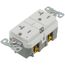 Self-Test GFCI Duplex Receptacle, 20A, Slim, 5-15R, Back & Side Wire - 125V (White)