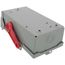 30A Low-Voltage VBII Double-Break Enclosed Fused Safety Switch, 2-Pole/3-Wire, NEMA 1 Enclosure (240V)