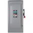 100A Low Voltage Circuit Protection Fused General Duty Safety Switch, 2-Pole/2-Fuse, NEMA 3R Enclosure (240VAC)