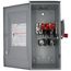 100A Low Voltage Circuit Protection Fused General Duty Safety Switch, 2-Pole/2-Fuse, NEMA 3R Enclosure (240VAC)