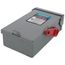 30A Low-Voltage VBII Double-Break Enclosed Fused Safety Switch, 3-Pole/4-Wire, NEMA 3R Enclosure (240V)
