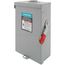60A Low-Voltage VBII Double-Break Enclosed Fused Safety Switch, 3-Pole/4-Wire, NEMA 3R Enclosure (240V)
