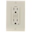 Self-test SmartlockPro Tamper Resistant GFCI Receptacle, 15A, NEMA 5-15R - Light Almond (125V)