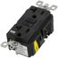 SmartlockPro Slim Tamper/Weather Resistant Self-Test GFCI Receptacle, NEMA 5-20R - Black (125V)