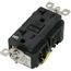 SmartlockPro Slim Tamper/Weather Resistant Self-Test GFCI Receptacle, NEMA 5-20R - Black (125V)