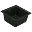 25" X 22" X 9.5" Granite Single Bowl Dual Mount Sink, GGB3018B