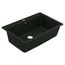 33" X 20" Granite Single Bowl Dual Mount Sink, GGB3026B