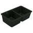 33" X 18.5" X 9.5 Granite Double Bowl Sink, GGB4012B