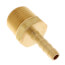 1/4" Hose Barb x 1/2" NPT Male Brass Pipe Adapter