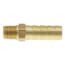 3/8" Hose Barb x 1/8" NPT Male Brass Pipe Adapter