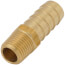 1/2" Hose Barb x 1/4" NPT Male Brass Pipe Adapter