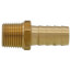 1/2" Hose Barb x 3/8" Male Brass Pipe Adapter