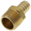 5/8" Hose Barb x 3/4" NPT Male Brass Pipe Adapter