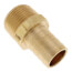 3/4" Hose Barb x 3/4" NPT Male Brass Pipe Adapter