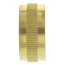 3/4" Brass Garden Hose Cap w/ Washer (Lead Free)