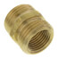 3/4" Male Hose x 3/4" Male Hose (1/2" FIP Tap) Brass Garden Hose Adapter