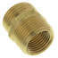 3/4" Male Hose x 3/4" Male Pipe (1/2" FIP Tap) Brass Garden Hose Adapter