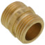 3/4" Male Hose x 3/4" Male Hose (1/2" FIP Tap) Brass Garden Hose Adapter (Lead Free)