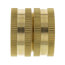 3/4" Female Hose x 3/4" Female Hose Brass Garden Hose Swivel