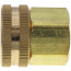3/4" Female Hose x 1/2" Female Pipe Brass Garden Hose Swivel (S11)