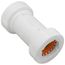 1" PVC GripLoc Coupling, 235 psi (White)