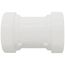 1-1/2" PVC GripLoc Coupling, 235 psi (White)