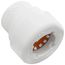1/2" PVC GripLoc Cap w/ EPDM O-Ring (White)