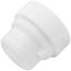 3/4" PVC GripLoc Cap w/ EPDM O-Ring (White)