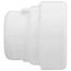 3/4" PVC GripLoc Cap w/ EPDM O-Ring (White)