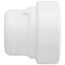 1" PVC GripLoc Cap w/ EPDM O-Ring (White)