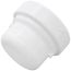 1-1/2" PVC GripLoc Cap w/ EPDM O-Ring (White)