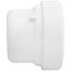 1-1/2" PVC GripLoc Cap w/ EPDM O-Ring (White)
