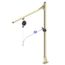 Single Column Workstation Kit with Trolley 36" Swing Boom, 1 to 3 lbs., WTS-050302