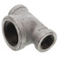 1/2" x 1/2" x 1" Galvanized Bull Head Tee