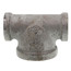 1/2" x 1/2" x 1" Galvanized Bull Head Tee
