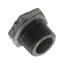 1/2" x 3/8" Galvanized Malleable Hex Bushing