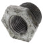 3/8" x 1/4" Galvanized Malleable Hex Bushing