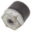 1" x 1/8" Galvanized Malleable Hex Bushing