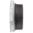 3" x 2-1/2" Galvanized Malleable Hex Bushing