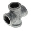 1/2" Galvanized Malleable Cross