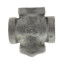 1/4" Galvanized Malleable Cross