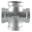 1/8" Galvanized Malleable Cross