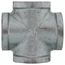 1-1/2" Galvanized Malleable Cross