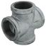 1-1/2" Galvanized Malleable Cross