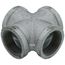 1-1/2" Galvanized Malleable Cross