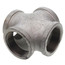 2" Galvanized Malleable Cross