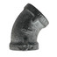 1/2" Galvanized Malleable 45° Elbow